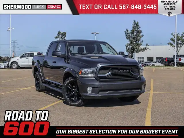 2018 Ram 1500 Sport Premium 5.7L | Tonneau Cover