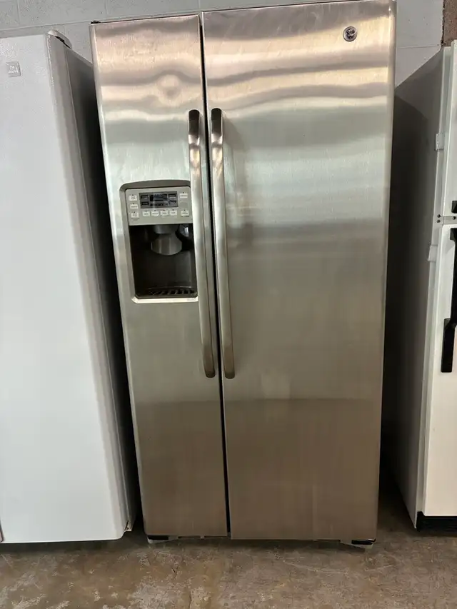 Refrigerator Double Doors Stainless Maytag Ice Maker   Warranty