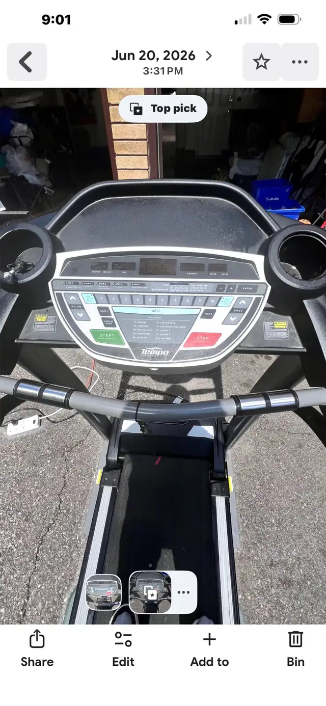 Tempo 621T treadmill