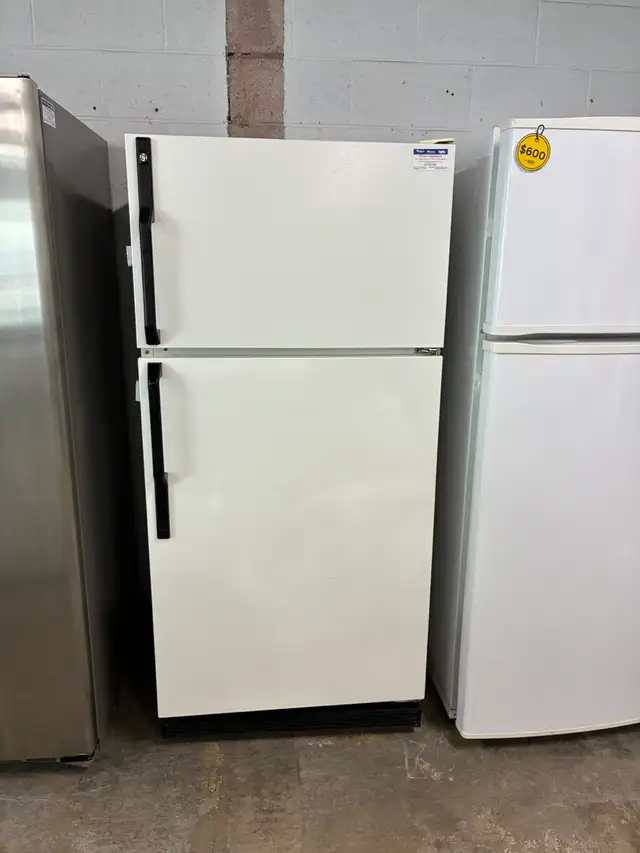 GE Top Freezer Refrigerator-With warranty- Credit Cards accepted