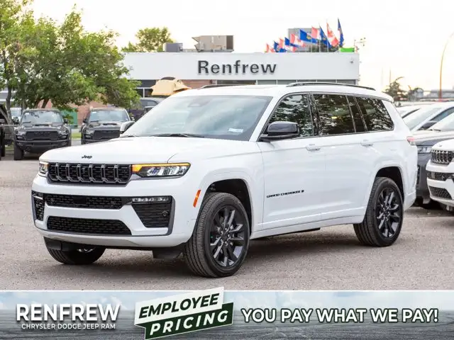 2026 Jeep Grand Cherokee L Limited Reserve 4x4, Night Vision