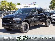 2026 Ram 1500 Rebel Crew Cab 4x4, 33 Inch A/T Tires, Bilstein