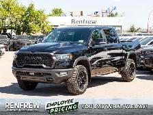 2026 Ram 1500 Rebel Crew Cab 4x4, 33 Inch A/T Tires, Pano
