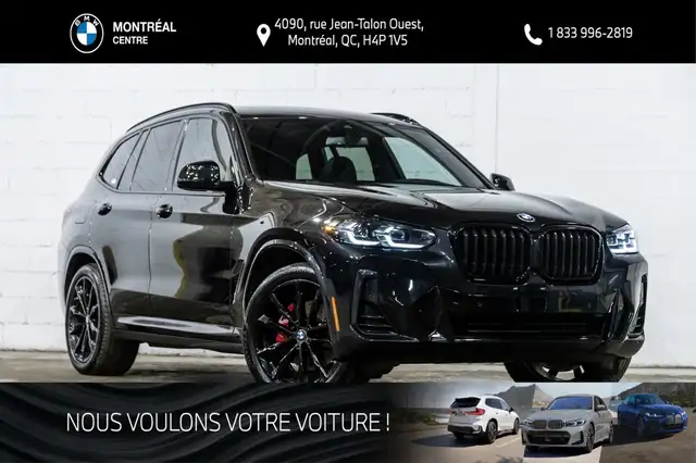 2023 BMW X3 xDrive30i | Premium Essentiel | M Sport | Freins M