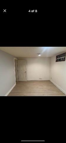 One room in a basement suite for RENT