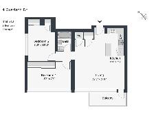 renovated two bedroom, Leslie and Lawrence - ID 4460 - Photo 12