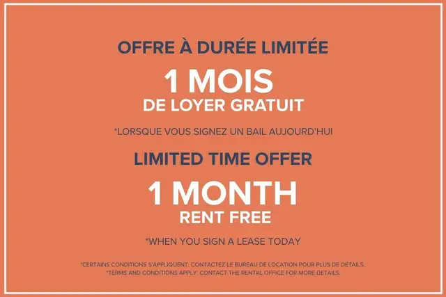 Dominik Apartments - Bachelor available at 1255 rue Saint-Domini