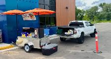 hotdog cart