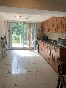 walkout basement 2 bedrooms unit for rent