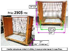 Bac en grillage 36''x30''x26'' de haut porte 10''1/2 et autres - Photo 5