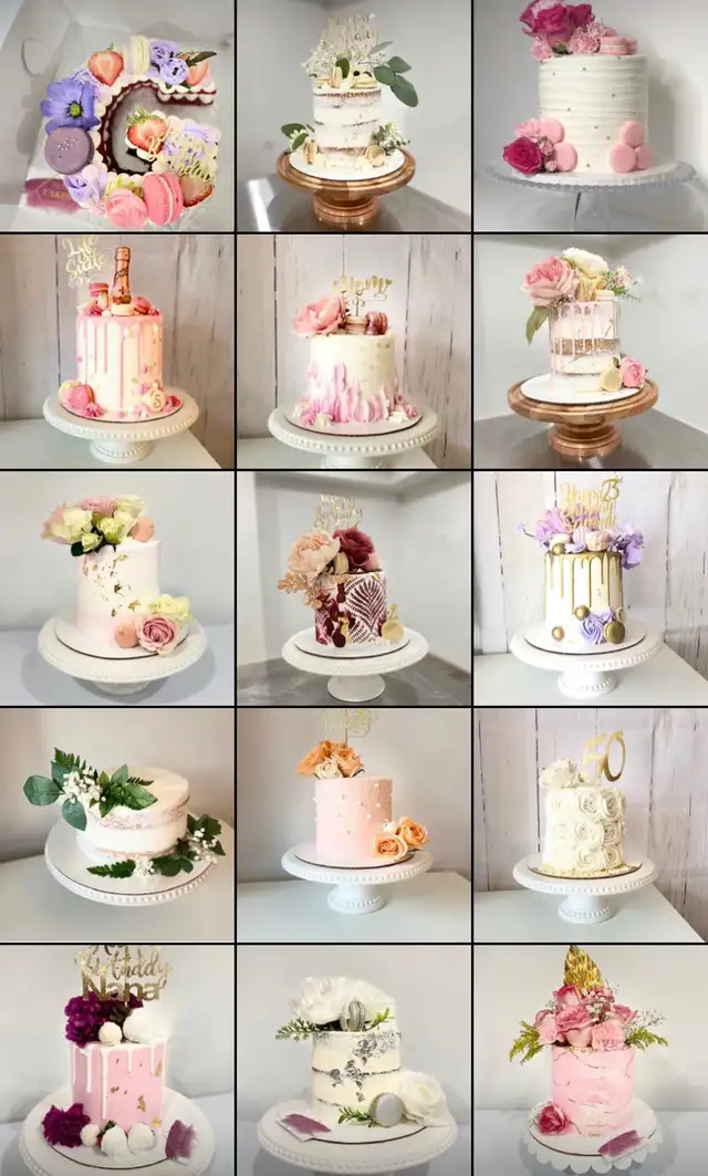 Flowers cakes , custom cakes for birthday, anniversary, weddings
