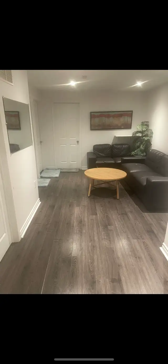 2 bedrooms basement for rent near Humber College