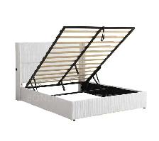 low price - queen hydrolic storage bed  bed platform bed