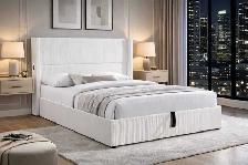 low price - queen hydrolic storage bed  bed platform bed - Photo 2