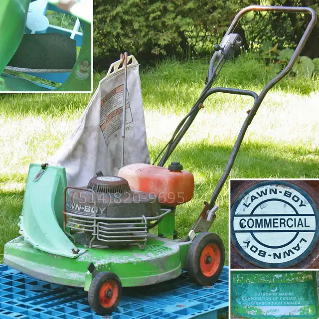 Tondeuse à gazon 2-temps Lawn-Boy Commercial 21' VINTAGE 1987