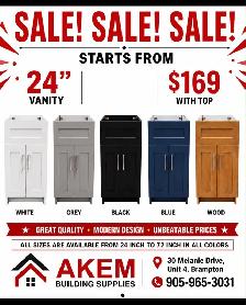 Akem Building Supplies Solid Wood Vanity - Photo 2