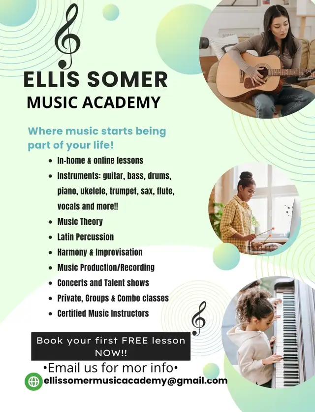 Music classes in Ontario! (Toronto-Vaughan-Peel Reg)