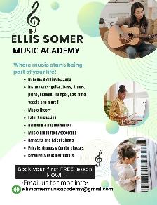 Music classes in Ontario! (Toronto-Vaughan-Peel Reg)