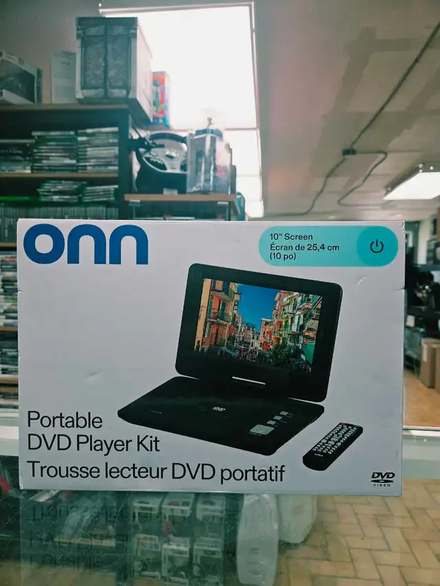 Lecteur DVD portable Onn 10 po