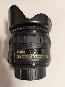Nikon AF-S NIKKOR 50mm 1:1.8G Lens