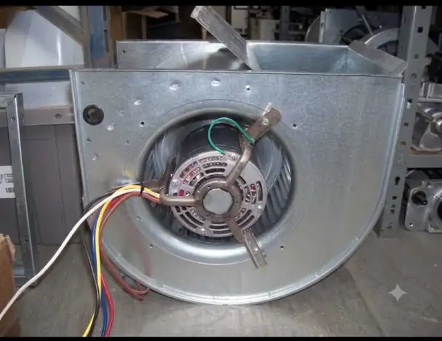 HVAC Furnace Blower Motor Fan & Housing