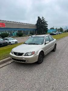 2002 Mazda Protege ES 2.0L — 4-door sedan