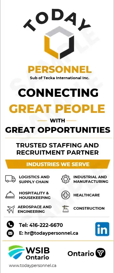 PROJECT & LABOUR HELP Jobs Available  $145 per day