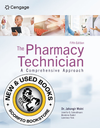 The Pharmacy Technician 5th Edition Moini 9798214113739