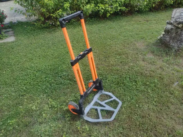 Diable de transport en aluminium solide