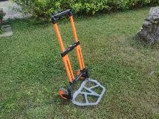 Diable de transport en aluminium solide