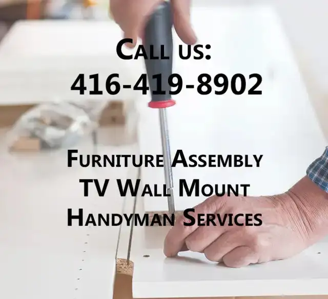 Furniture Assembly &TV Mount