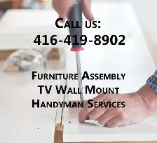 Furniture Assembly &TV Mount
