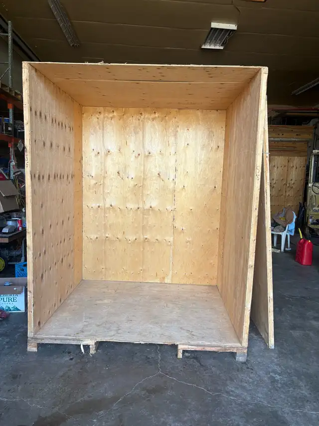 wooden storage containers