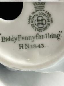 Royal Doulton Biddy Penny Farthing - Photo 5