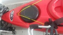 Pelican Kayak, Paddle, PFDs, Cushions, Cart, Carrier For Sale - Photo 6