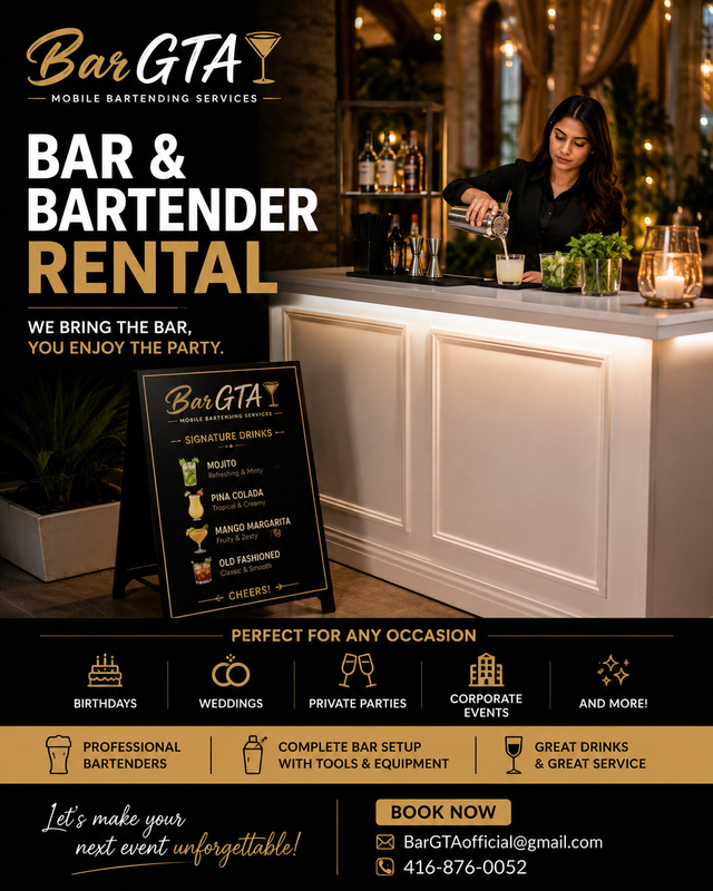 Bar For Rent