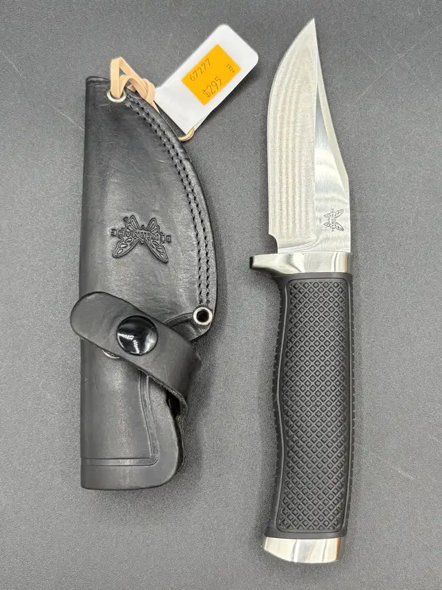 Fixed Benchmade Mel Pardu 105000 Rant Bowie Camping Knife