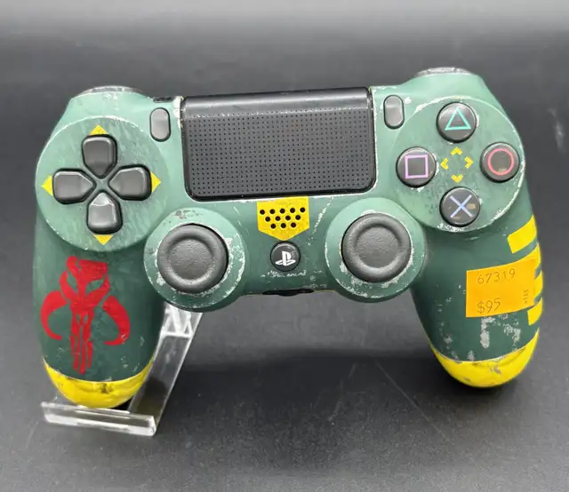 Chaos Controller Modded Boba Fett Themed PS4 Controller