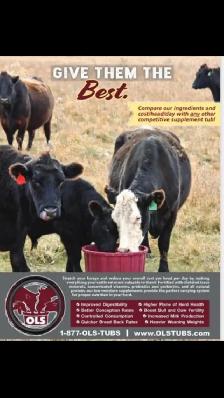 OLS Livestock Supplement Tubs
