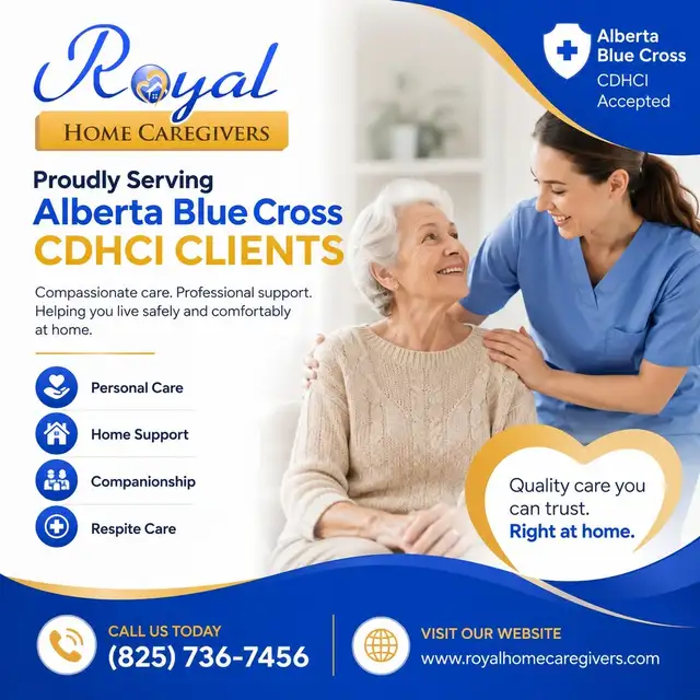Approved for Alberta Blue Cross CDHCI Home Care?