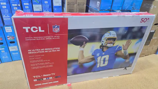 TCL 50' 4K FULL HD TV MODEL