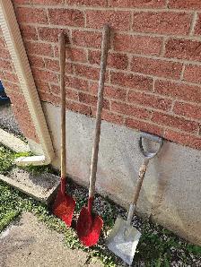 Assorted Garden Shovels all for $30