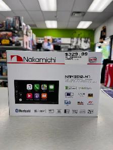 Nakamichi NAM3510-M7 7'Touchscreen in-Dash Double-DIN Stereo-NEW