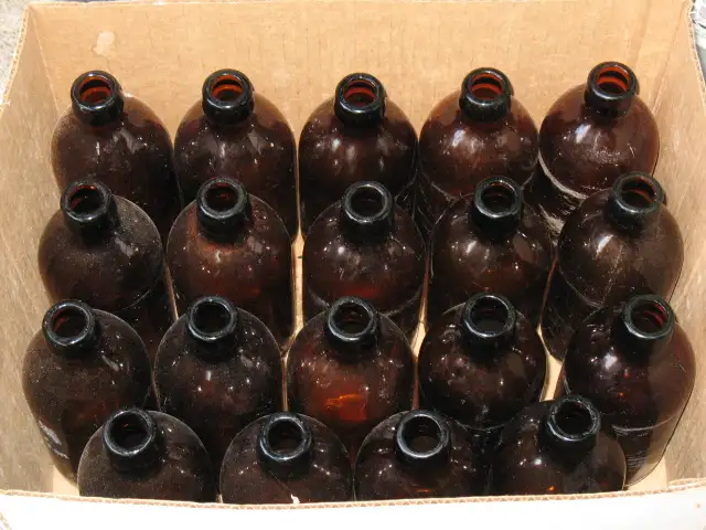 19 Free stubby beer bottles