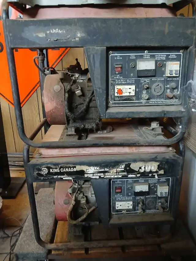King Canada 3500watt gx160 generators
