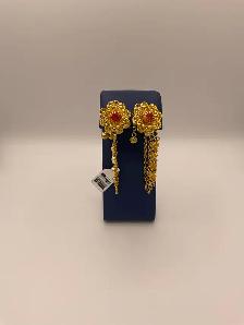 22k gold earrings