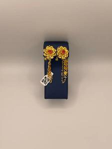 22k gold earrings - Photo 2