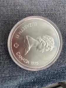 silver coin $10 Olympic