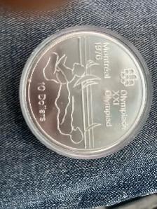 silver coin $10 Olympic - Photo 2