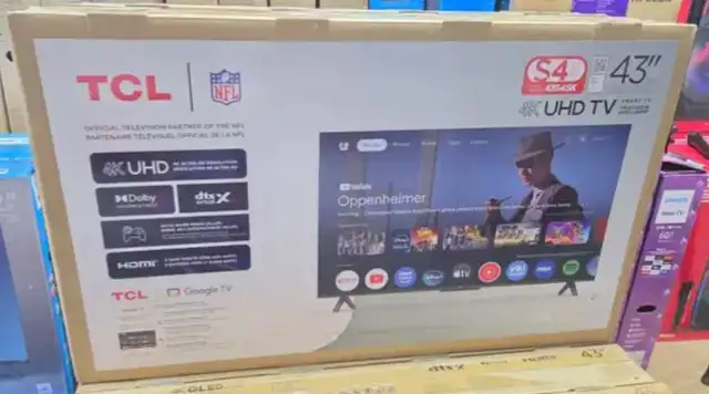 TCL 43' 4K FULL HD TV MODEL 43Q651G-CA